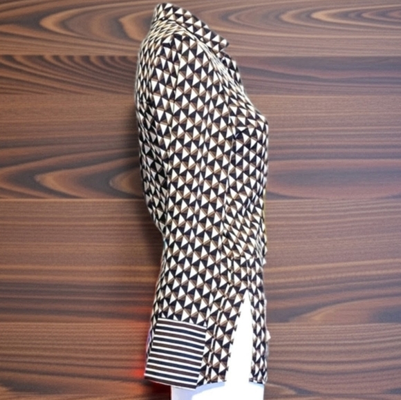 90s Autograph Ivory Mix button down shirt - Picture 3 of 9